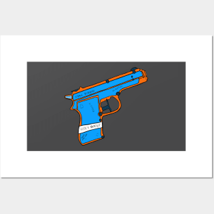 WATER GUN Posters and Art